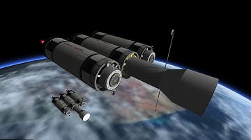 Kerbal Space Program - Von Braun Mars Mission - RSS