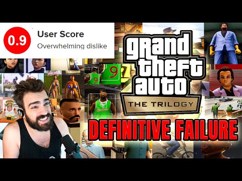 A Definitive Failure - Rockstar Destroys Legacy With The GTA Trilogy Remaster - Now Worst Rated Game