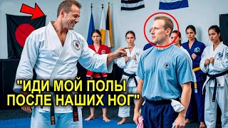 видео: Чёрный Пояс Вызвал Уборщика на Спарринг, Чтобы Унизить — Но То, Что Произошло Дальше Шокировало Всех картинка: Чёрный Пояс Вызвал Уборщика на Спарринг, Чтобы Унизить — Но То, Что Произошло Дальше Шокировало Всех