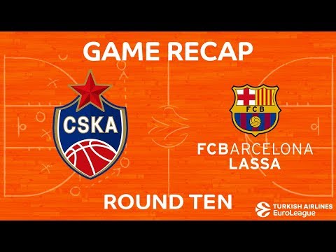 Highlights: CSKA Moscow - FC Barcelona Lassa