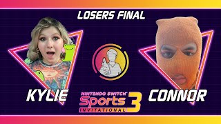 Kylie vs Connor - Losers Final - NINTENDO SWITCH SPORTS INVITATIONAL 3