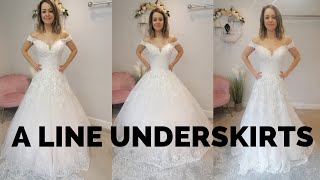 A line underskirts for different looks!