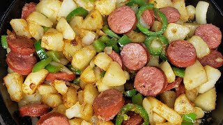 Sausage and Potatoes Recipe   #sausage #potatoes