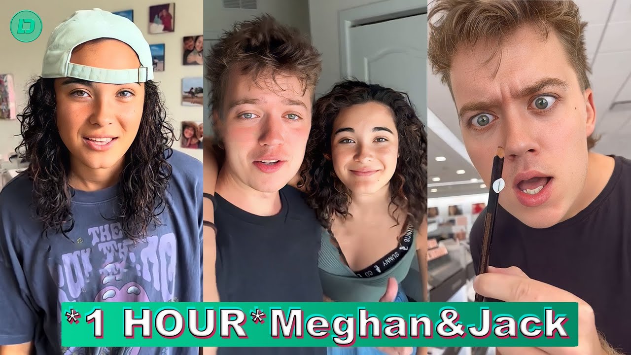 *1 HOUR* Meghan and Jack New TikTok Videos 2023 | Best Meghan&Jack ...