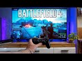 BATTLEFIELD 4 On PS3 Super SLIM Looks AMAZING | 65" 4K ULED TV POV |