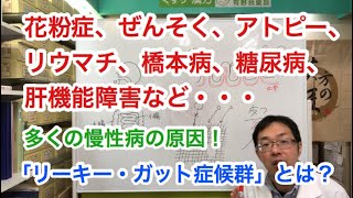 花粉症、ぜんそく、アトピー、橋本病など・・・多くの慢性病の原因！「リーキー・ガット症候群」とは？