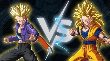 SS Trunks (Sword) vs SS3 Goku (End) - Dragon Ball: Sparking! Zero
