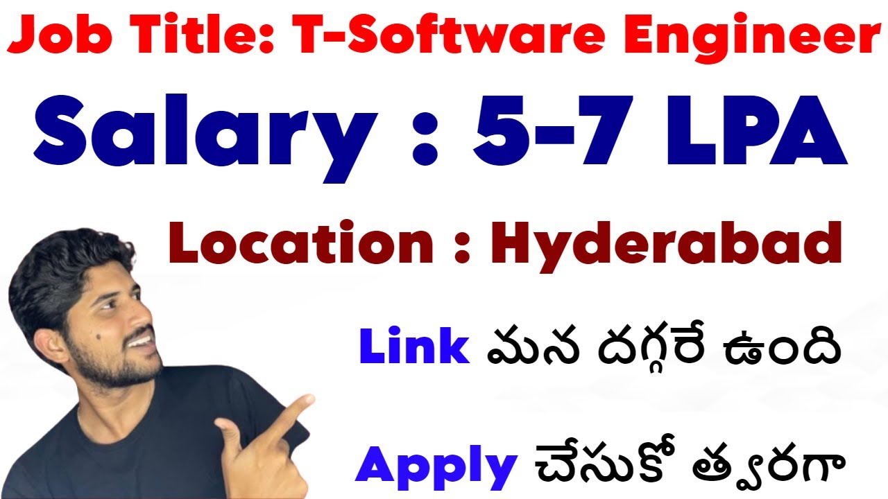 New Job Released | Trainee Software Engineer | Salary 5-7 lpa | Work ...