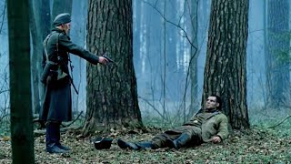 Russian WWII Short Film：Two Rival Soldiers Meet In The Forest, But They Become Friends.