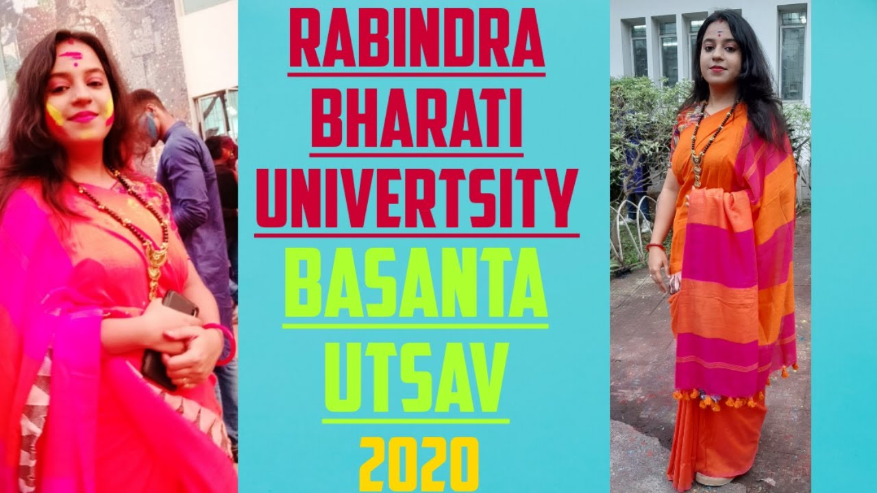 #R.b.u basantautsav#2020 rabindrabharati basanta utsav#colourfastival# ...