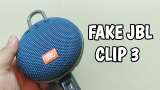 FAKE JBL CLIP 3 UNBOXING AND SOUND TEST