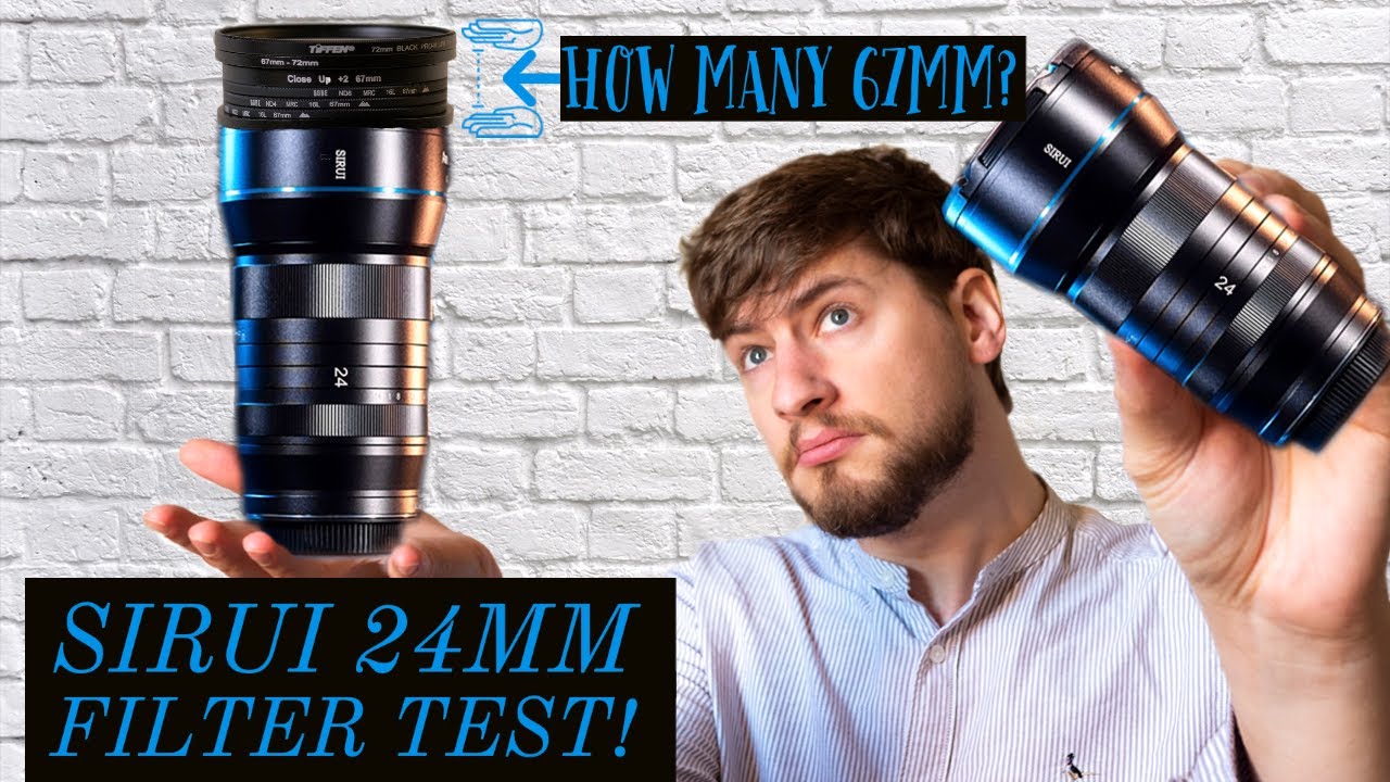Sirui 24mm F2.8 Anamorphic Close Up Lens & Filter Test | + Gear