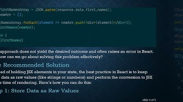 How to setState an Array of JSX Elements in React: Best Practices