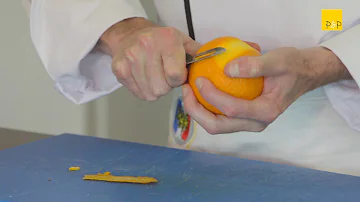 Comment obtenir le zeste d'une orange ?
