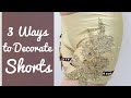 3 Ways to Decorate Dance Shorts (&amp; How to Decorate on Stretch Fabric)