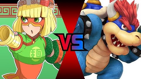 SSBU - Min Min (me) vs Fake Bowser