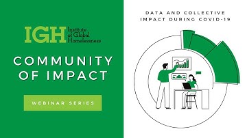 IGH Community of Impact: Data and Collective Impact During COVID-19