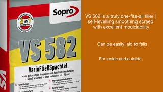 Sopro VS 582 – Leveller | Filler | Easily Laid to Falls | Refurbishment | contact SMET