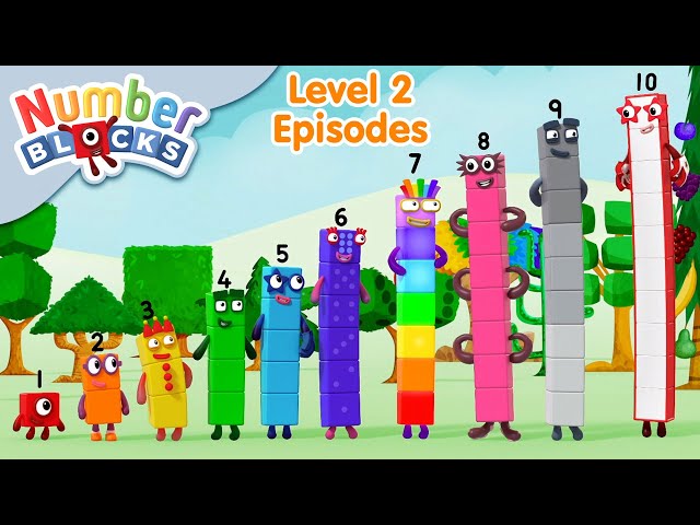 @Numberblocks - Orange Level Two Episodes 🟠 | Full Episodes class=