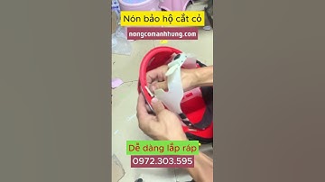 Nón bảo hộ máy cắt cỏ
