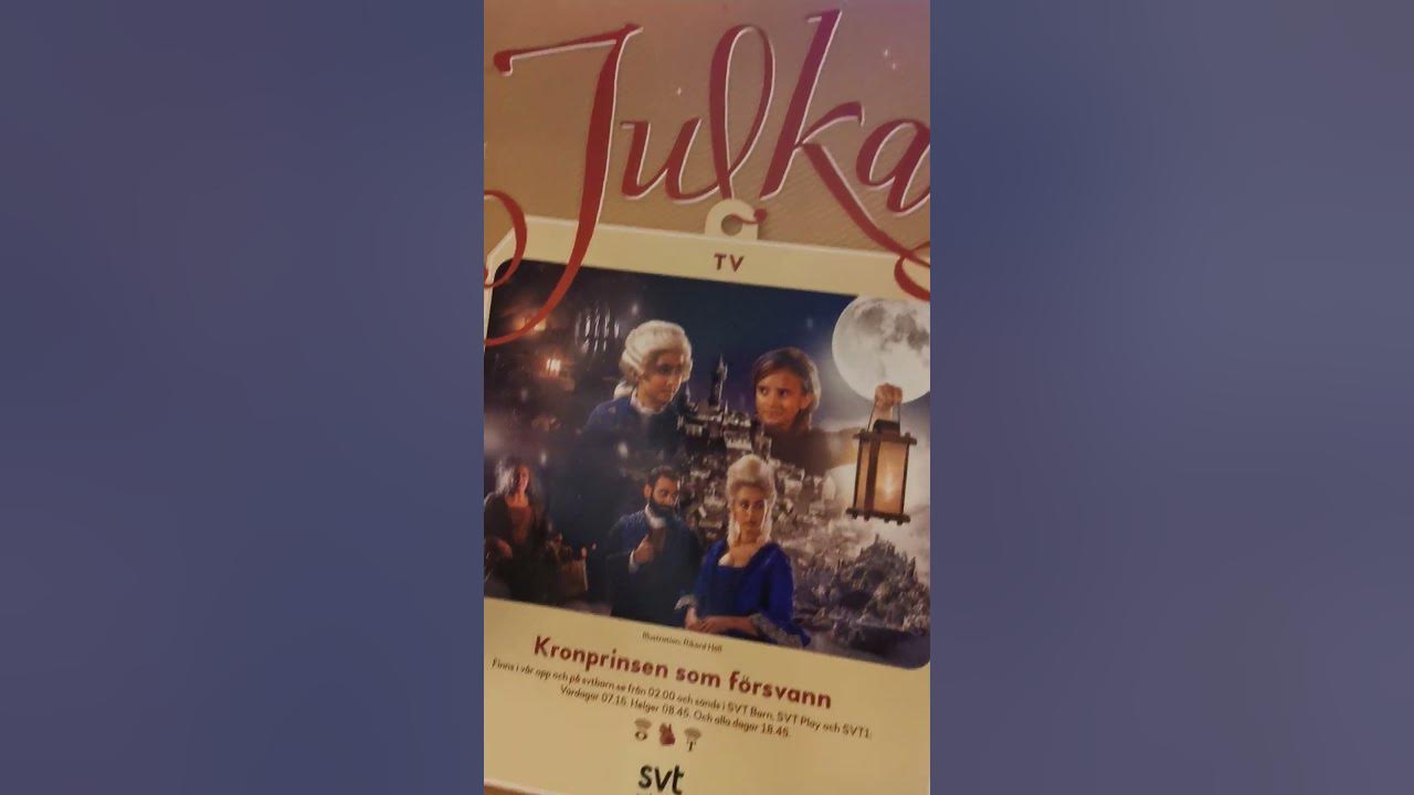 Julkalendern 2022 #shorts #svt #sverigesradio - YouTube
