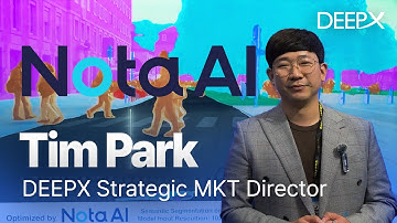 NotaAI & DEEPX at Computex 2025! #DEEPX #NotaAI #EdgeAI #AIOptimization