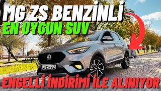 MG ZS 1.0 Turbo Luxury İnceleme / En Ucuz SUV  Engelli Muafiyetiyle Alınabilir Mi?