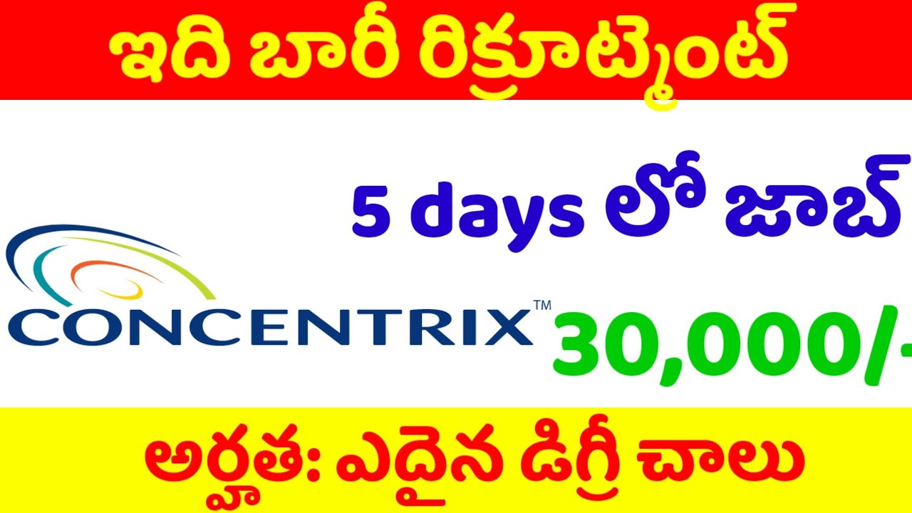 Concentrix Latest Recruitment Human Resource Jobs Telugu MNC Latest concentrix-latest-recruitment-human-resource-jobs-telugu-mnc-latest