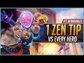 1 ZENYATTA TIP vs EVERY HERO ft. UltraViolet (2021)