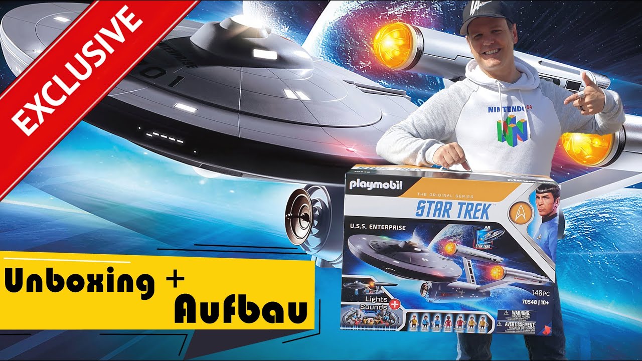 Star Trek U.S.S. Enterprise by Playmobil : UNBOXING + AUFBAU
