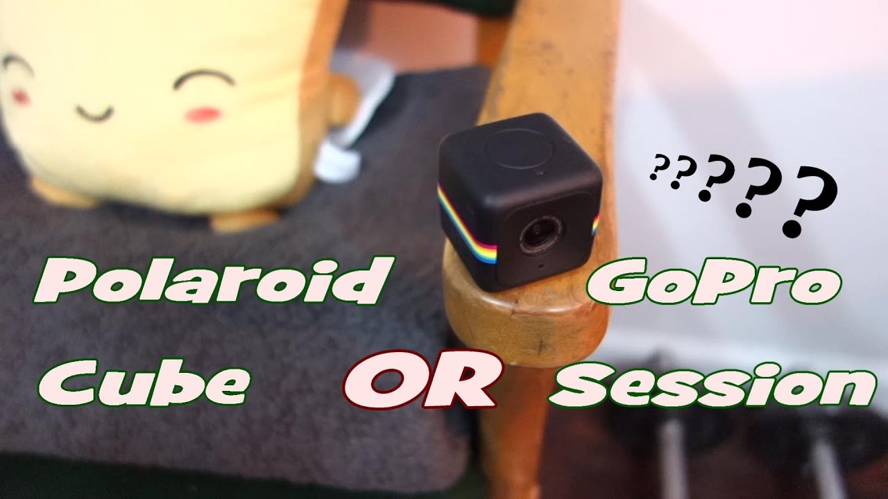 GoPro Session VS Polaroid Cube Review - YouTube