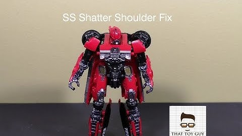 Studio Series Shatter Shoulder and Back Panel Fix