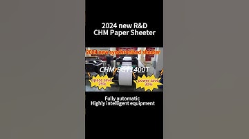 2024 New R&D CHM Dual-Rotary Sheeter High Precision Synchronize-Fly Sheeter#doubleknifesheeter#chm