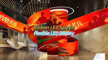Ribbon LED Screen Flexible LED Display【LCF】