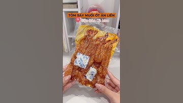 [Vuatomcamau.vn] Tôm Sấy Muối Ớt Ăn Liền - đặc sản Cà Mau (Hotline: 0981.723.726) #food #cooking