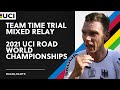 Team Time Trial Mixed Relay Highlights | 2021 UCI Road World Championships