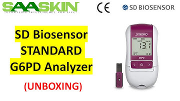 SD Biosensor STANDARD G6PD Analyzer | #02GA10 | Medical POCT | Machine | Unboxing |