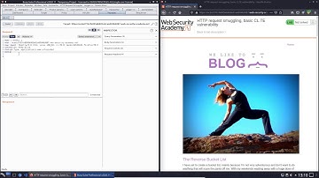 HTTP request smuggling, basic CL.TE vulnerability (Video solution, Audio)