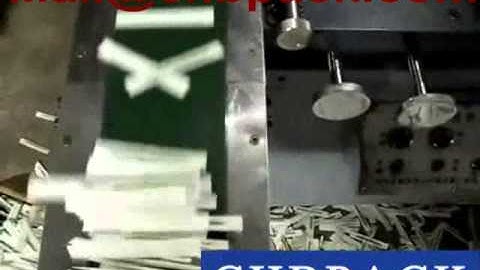 Automatic toothpick packing machine