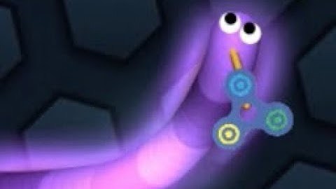 slither io - CODE - (animation) add a fidget spinner on your snake