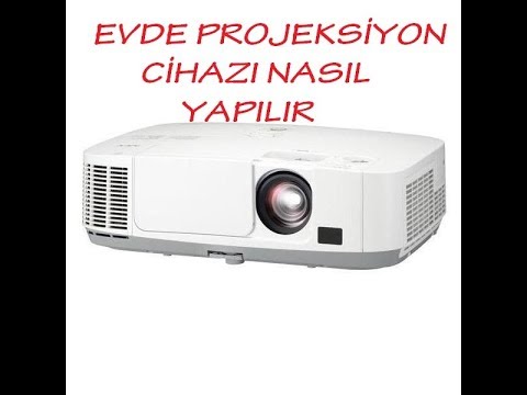 Evde Projeksiyon Cihazı Nasıl Yapılır