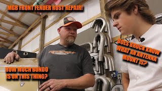 MGB Update! Front Fender Panel Repair by Reddirtrodz 953 views 7 months ago 32 minutes