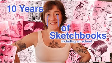 massive sketchbook flip-though: 2010-2021