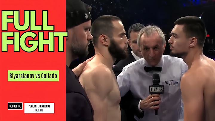 Movladdin Biyarslanov vs Antonio Collado - Full Fight (Highlights) Boxing 2025