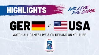 Highlights | Germany vs. USA | 2023 #IIHFWorlds