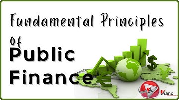 5 Components of Public Finance Explained | List of 20 Fundamental Principles of Public Finance