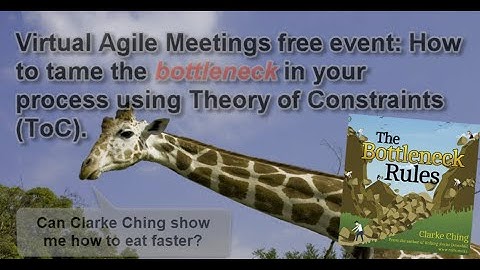 Beginners guide to taming bottlenecks in your process using Theory of Constraints (ToC):Clarke Ching