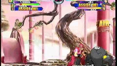 MvC2 Online (360): Brett (Cha/Tron/Tha) vs Josh 360 (Jill/Ruby/Gui) 14 .:2.7.11:.