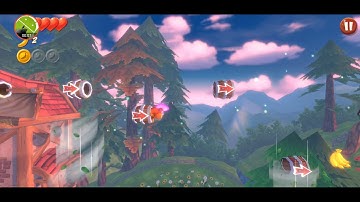 BANANA KONG BLAST - Level 4 - 4 - Gameplay - Android,iOS