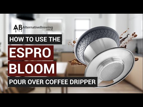 How to Use the Espo Bloom Pour Over Coffee Dripper